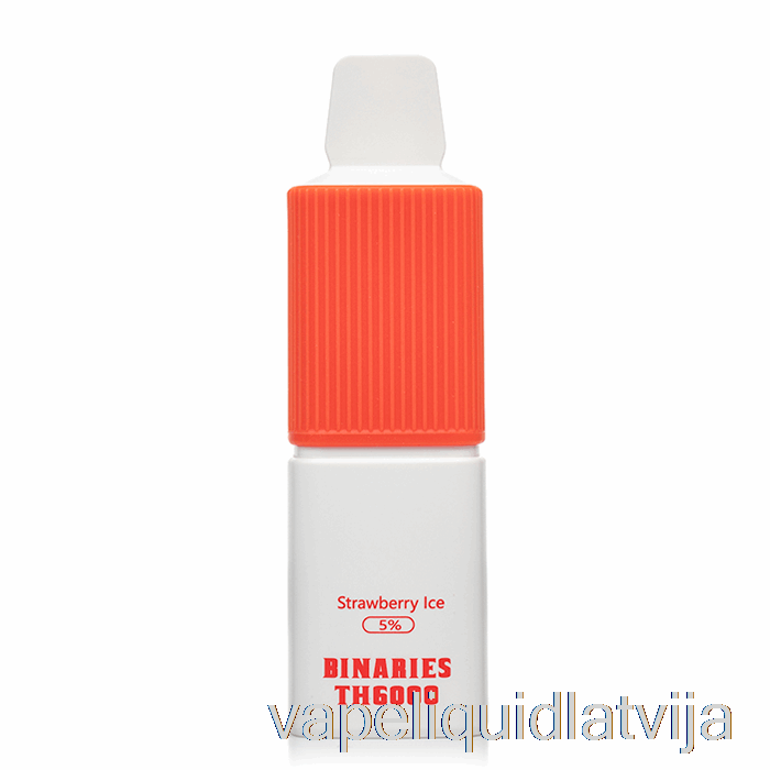 Horizon Binaries Th6000 Vienreizējās Lietošanas Zemeņu Ledus Vape šķidrums